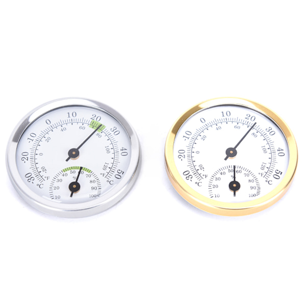 Analog luftfuktighet temperaturmätare inomhus termometer