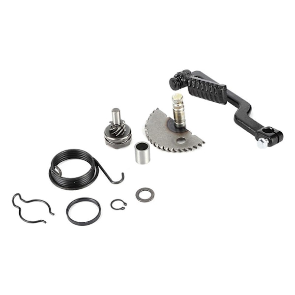 GY6 49CC 50CC 80CC 100CC Skootterin mopon käynnistyspolkimen akselin vaihteiston kokoonpano