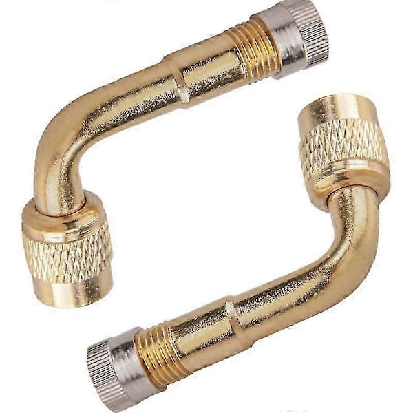 Sykkelventiladapter Sykkel Luftpumpe Adapter Presta Schrader Ventiladapter for Sykler Dekkpumpe Luftpumpe Kompressor