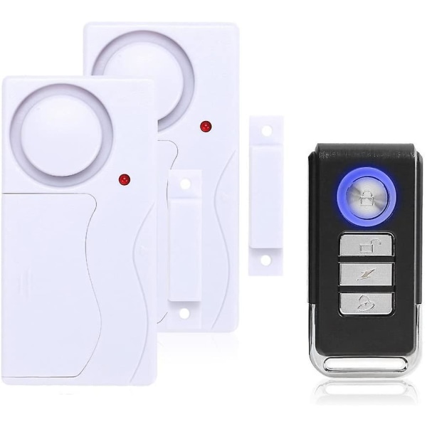 Door and Window Alarm - Wireless Burglar Alarm with Remote Control, Easy to Use