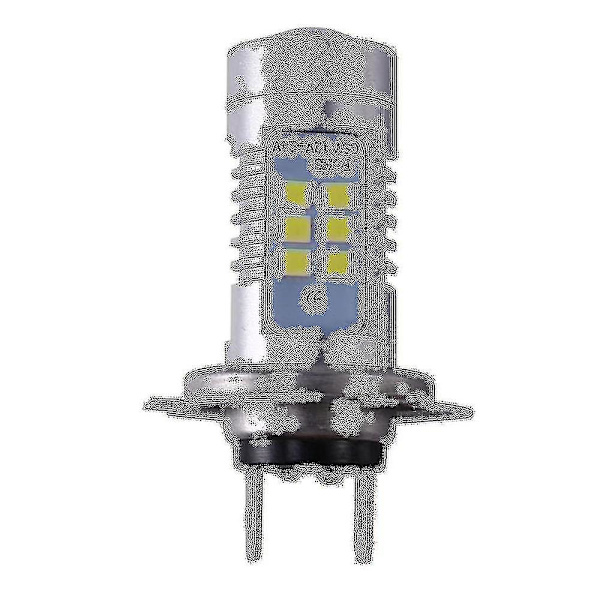 H7 Moottoripyörä 3030 21smd Led-ajovalaisin Päävalaisin Lamppu 1200lm Valkoinen 21w