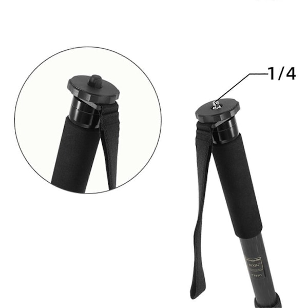 10 st/set 1/4 Skruvskydd Lock Bultmuttrar För DSLR Kamera Stativ Monopod Snabbkopplingsplatta Skruvskydd