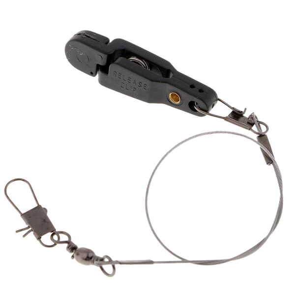 3 stk. Snap Release Clip m/ Leader Snap for Outrigger Downrigger Planer Board