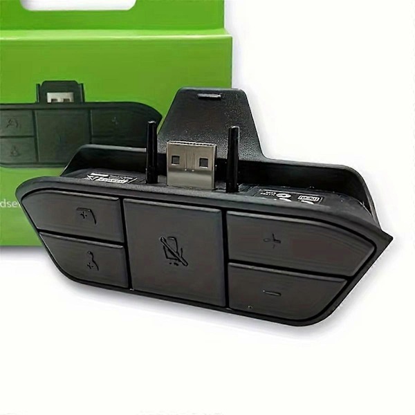 Stereo Headset Adapter för Xbox One och Xbox Series X S Handkontroll - för Xbox One och Xbox Series X