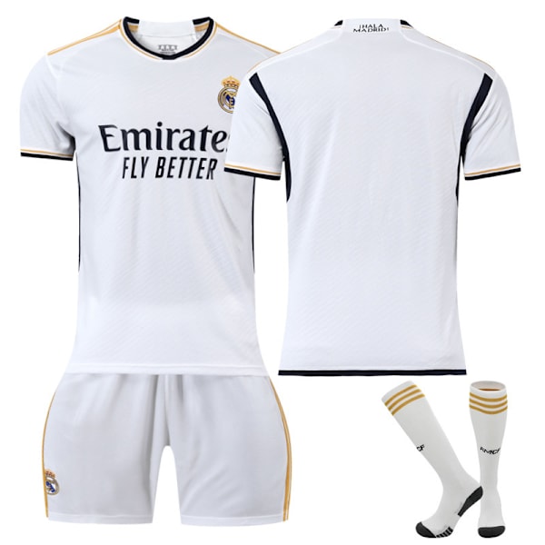 Nr. 10 Mbappe 2324 Real Madrid hjemmefotballdrakt 2 16size