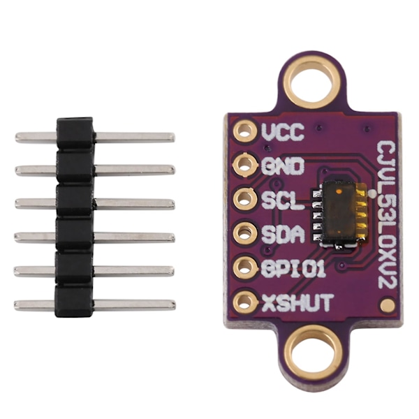 ToF Laseravstandsmåler Sensormodul I2C Ranging VL53L0X