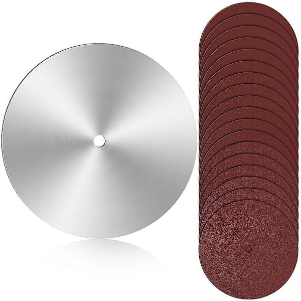10\" slibeskive til rundsav 5/8\" dorn kalibreringsslibeskive balanceklinge 18 sandpapir 60 80