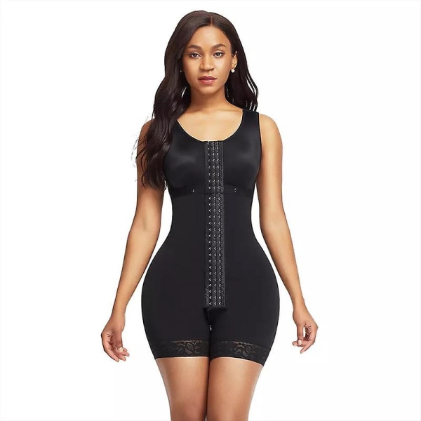 Kvinder Body Shapewear Waist Trainer Slankende Undertøj Push Up Bodysuit M(34)