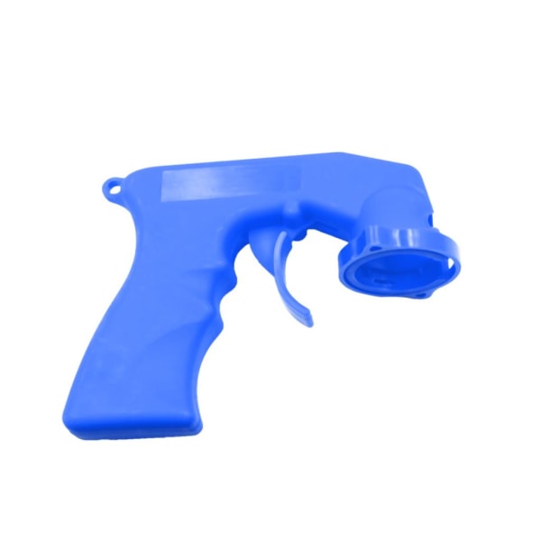 Handtag för spraypistol, spraypistol med stor avtryckarlåsring, blå