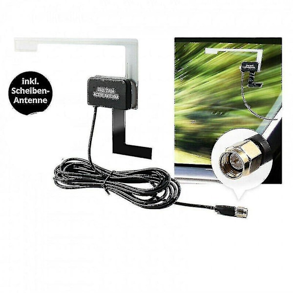 Usb Dab-mottagare Tuner-skivantenn Adapter Stick för Android-bilradio Bil Usb-dab Radio Radio Rece