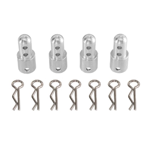 RC Karrosseripost Clips Shell Holder Mount til 1/14 MJX Hyper Go 14301 Premium RC Karrosseripost Clips Shell