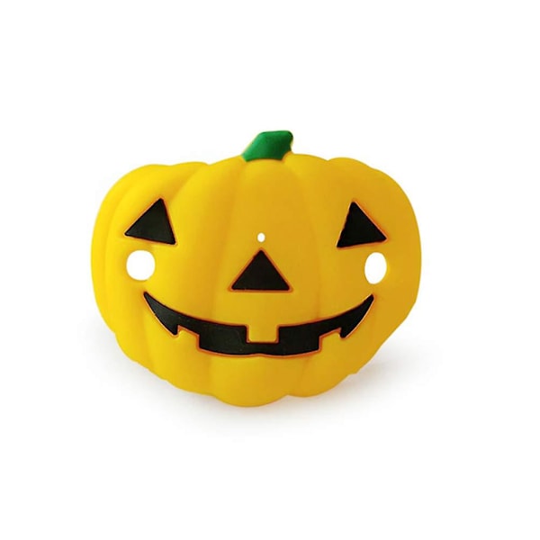 3 stk. Baby Sutte Halloween Elementer Design Græskar Skelet Vampyrer Fangformede Sut til Baby Småbørn Spædbørn