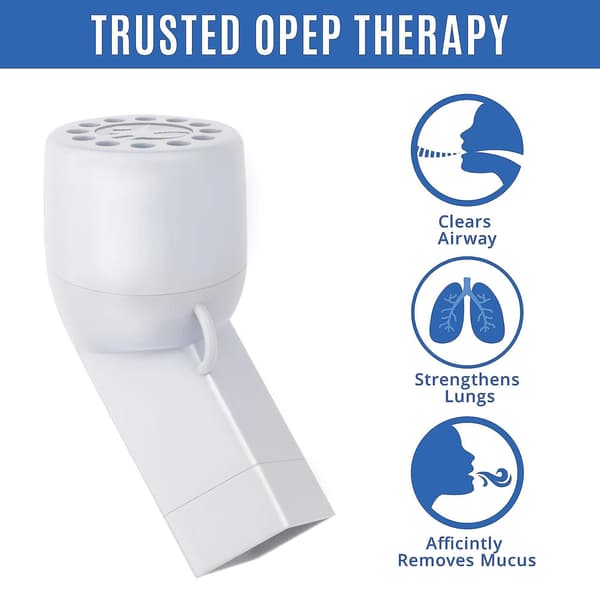 Opep-terapi Lung Expansion Device - Lindrer slim - Åpner luftveier uanstrengt