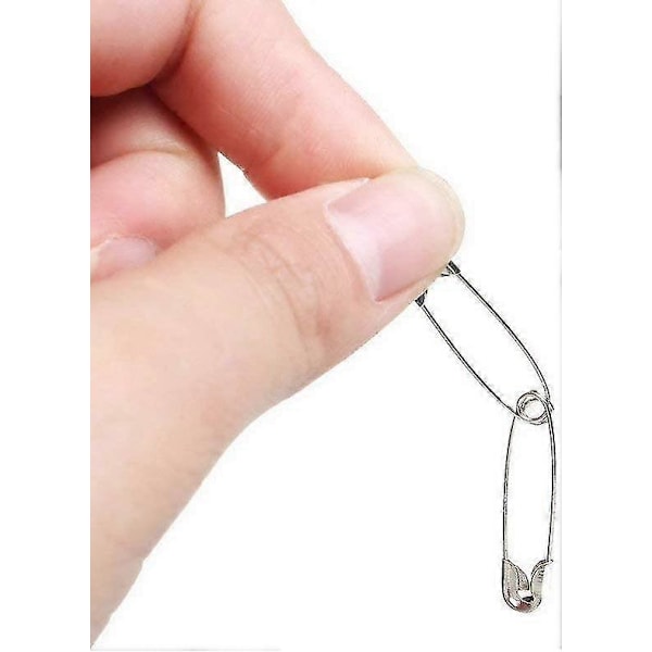 1000 KPL - Hakaneulat, Hakaneulat Isona Määränä Metalliset Hopeiset Ompeluneulat Vaatteiden Kiinnikkeet Työkalu Koristeelliset Hakaneulat 2,2 cm