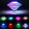 Flydende Undervands RGB LED Disco Lys Glød Show Pool Jacuzzi Spa Lampe dekoreret lys