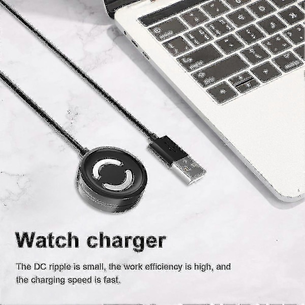 Laddningskabeldocka för Suunto 9 Peak Smartwatch, USB-laddningskabel, strömförsörjningsadapter för Suunto 9 Peak 3