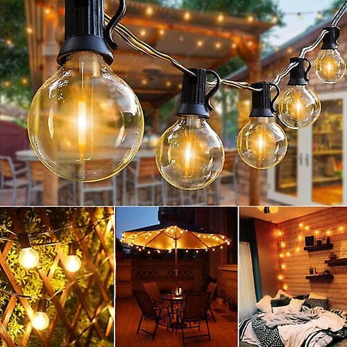 G40 LED Festoon Lys 8M 25PCS 7W Pære