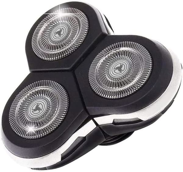 Barberhode RQ12 Kompatibel SensoTouch 3D - Flytende hoder - Vaskbart - Svart
