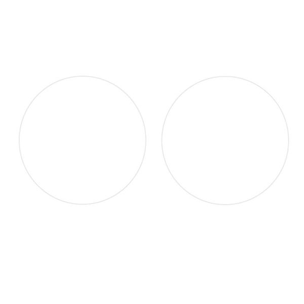2 st/set för Garmin Instinct 2X Anti-scratch Watch Screen Protector 2.5D Arc Edge HD härdat glas
