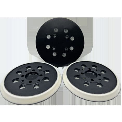 Slipesåle for Bosch (Ø 125 mm, middels hardhet med tilbehørssystem for PEX 300/400 AE / 4000 AE / Advanced Orbit 18 eksentersliper)