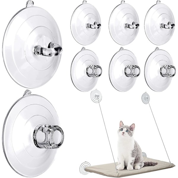 8 st sugproppar kattfönster abborre kattfönster hängmatta ersättning sugpropp för kattunge kattfönster abborre säng säte hängmatta husdjur tillbehör Ft