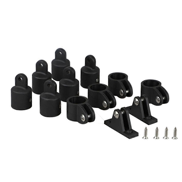 12 stk. 25 mm Marine Baldakin Dækhængsel Klo Glidende Øje Endestykker Hardware Generelle DIY Værktøjer Solid H
