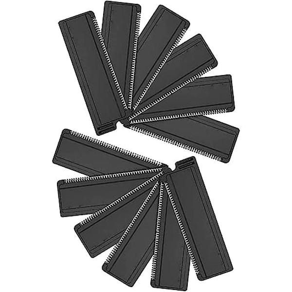 12 st utbytesblad Bakre hår- och kroppsrakapparat Refill-ersättningspatroner för rakning av Bac-XinHan