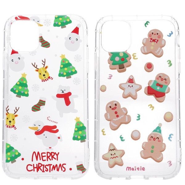 2 Pcs Christmas Phone Shell Xmas Phone Case Cell Phone Shell Cell Phone Accessories Elk Pattern Phone Case Cover Cute Phone Case