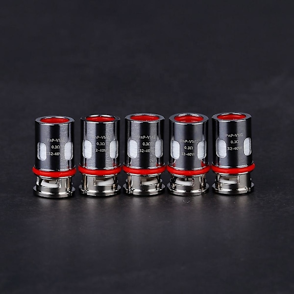 5 st Ersättningscoils VM4 0.6Ohm Mesh Coils för X R Air S Argus GT Pod