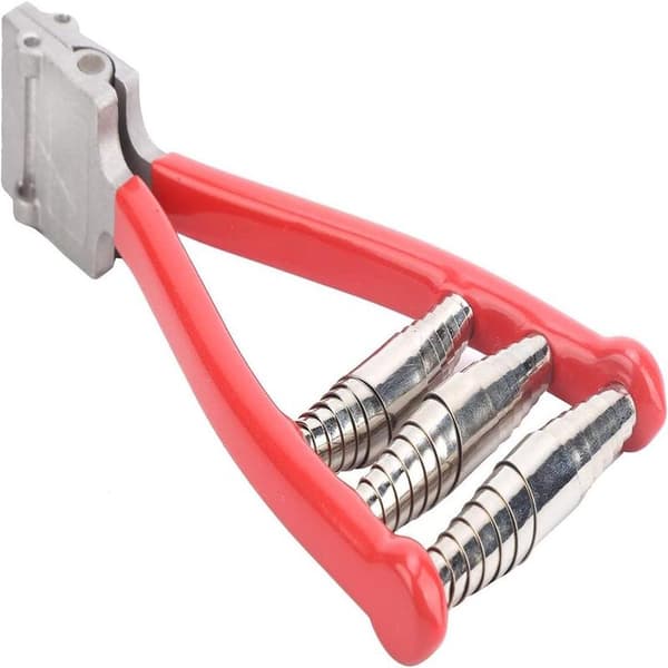 Badminton Tennis Racket String Clamp - Wide Head Starting Clamp with 3 Springs for Stringing Work