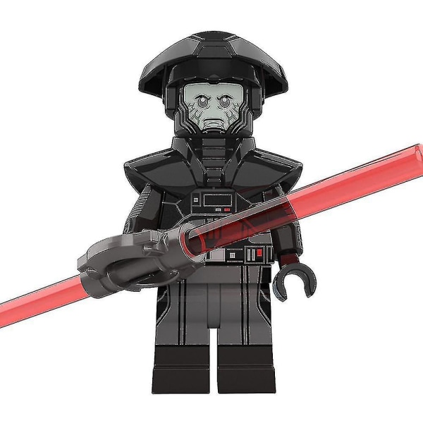 8 st Star Wars -serien Karaktär Anakin Skywalker Darthmaul Obi-wan Minifigur monterad minibyggkloss Actionfigurer Leksak Barn Present