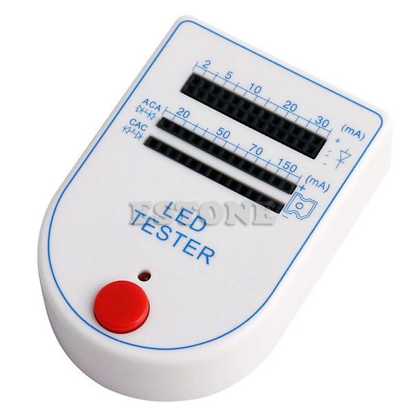 Bærbar LED-tester Testboks Mini Lysdiode Pære Lampe 2~150ma