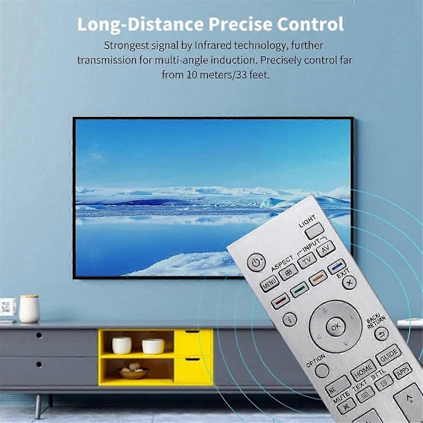 Udskiftning N2QAYA000144 Fjernbetjening til TV TX-65EZ950E TX-55EZ950E N2QAYB001253 TX-55HZ1000E TX-65HZ1000E TX-65HZ2000E