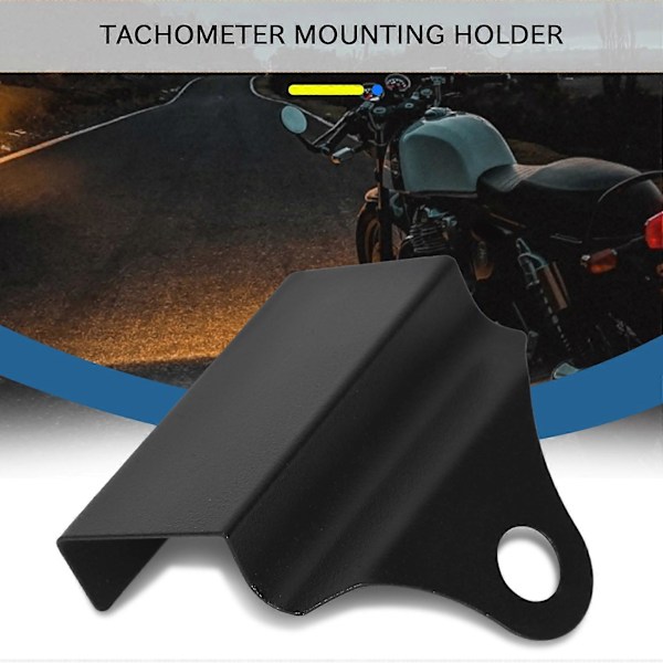 KOSO Universal Motorcykelmätare Bracket CNC Vattentemperatur Voltmeter Termometer Varvräknare