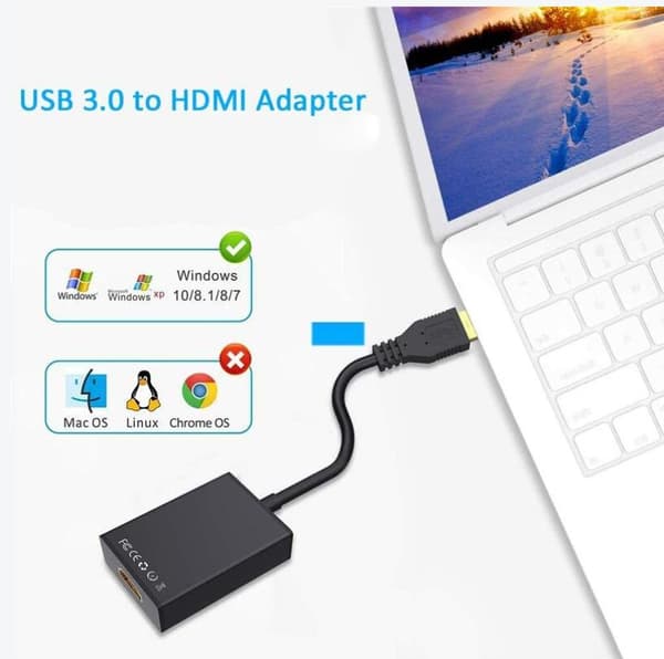 USB 3.0 - HDMI -sovitin