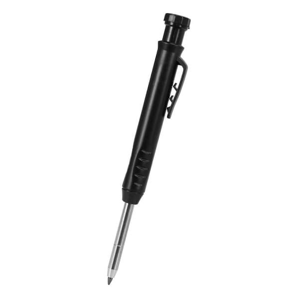 Solid Carpenter Pencil,Marker Refill Long Nosed Deep Hole Mechanical Pencil Woodworking Tools for A