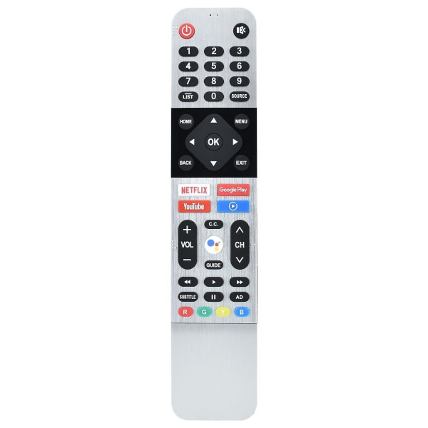 539c-268902-w000 För Toshiba Skyworth Voice Smart Tv Fjärrkontroll Netflix