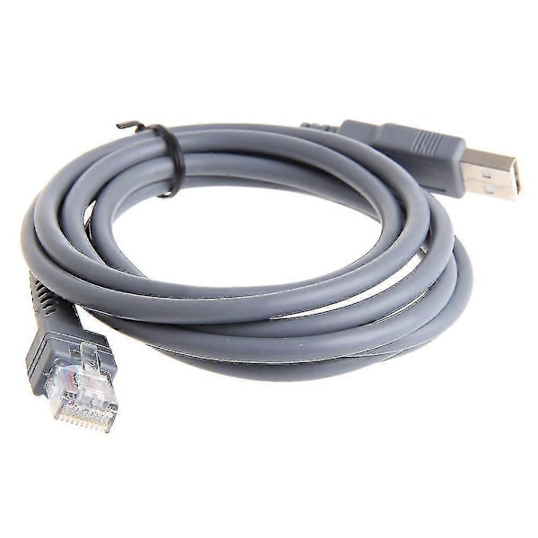 2m Symbol Streckkodsläsare USB-kabel Ls1203 Ls2208 Ls4208 Ls3008 Cba-u01-s07zar
