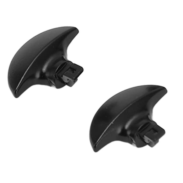 4 stk. Game Controller Bagside Paddles Professionel Udskiftning Metal Bagside Knapper til PS5 Edge Controller Sort