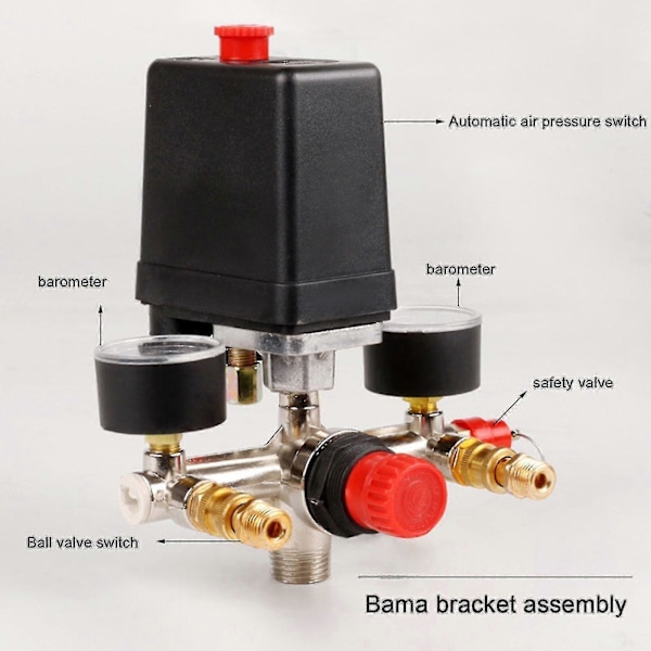 Luftkompressor Trycksensorstyrning För Ventil 90-120psi Tryckregulator-scntcv