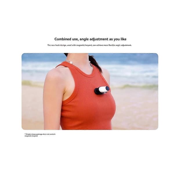 Til Insta360 GO 3S / GO 3 Clip Mount Hat Clip Quick Release Clamp