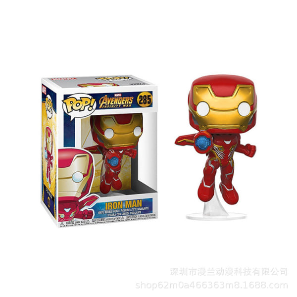 Funko Pop Avengers Leksak Figur Anime Prydnad Present