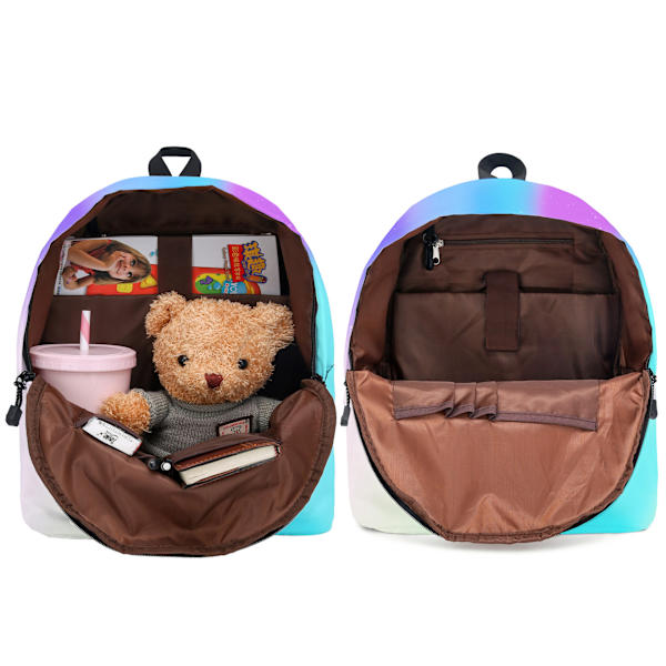3-pack ryggsäck roblox skolväska flickor pojkar med lunchväska pennfodral