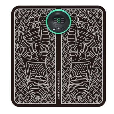 EMS fodmassage måtte 6 justerbare tilstande - 19 intensiteter - Fysioterapi fødder