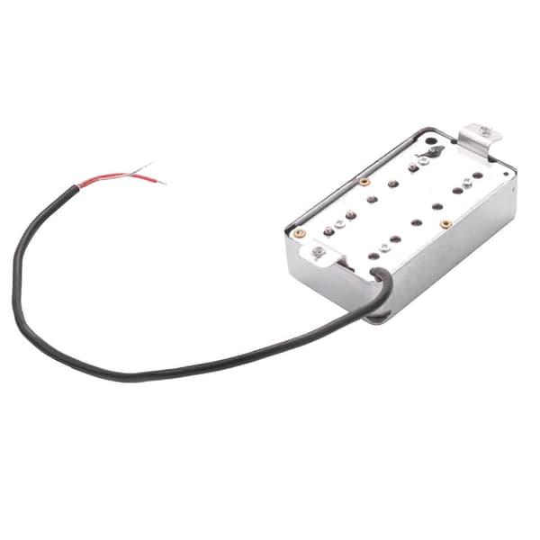 Set med 2 Elektrisk Gitarr Humbucker Pickup Hals Stall Pickups för LP Gitarr Tillbehör Krom
