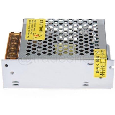 Stabilisert 220 V til 24 V 5 A strømforsyningstransformator med trimmer for LED-kamera