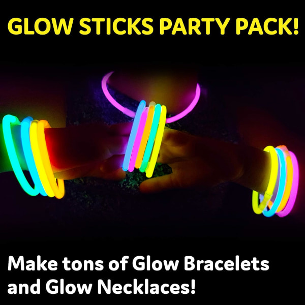 Glow Sticks Bulk Party Favors 100st Glow Armband