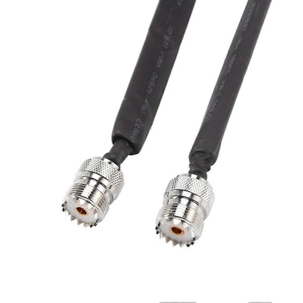 Dörr/fönster Genomföring Platt RF Koaxialkabel So239 Uhf Hona Till Uhf Hona 50 Ohm Rf Koax Pigtai