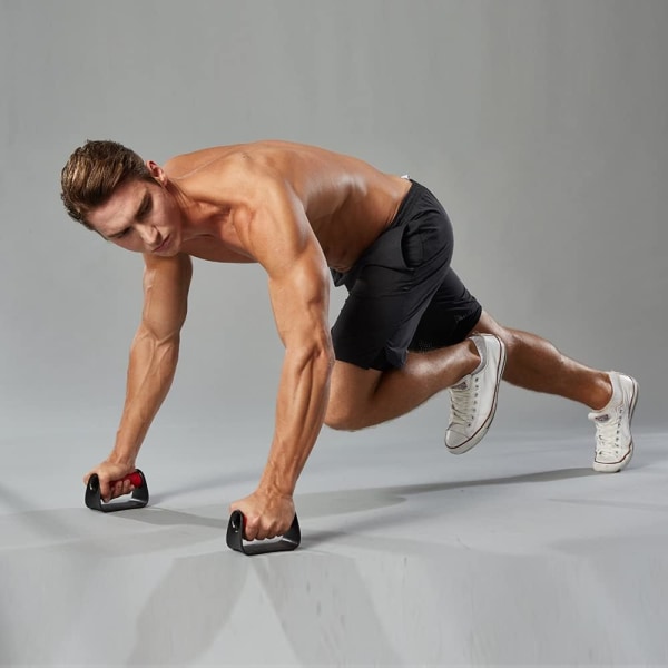 Bærbar push-up grepestang grep holder grønn
