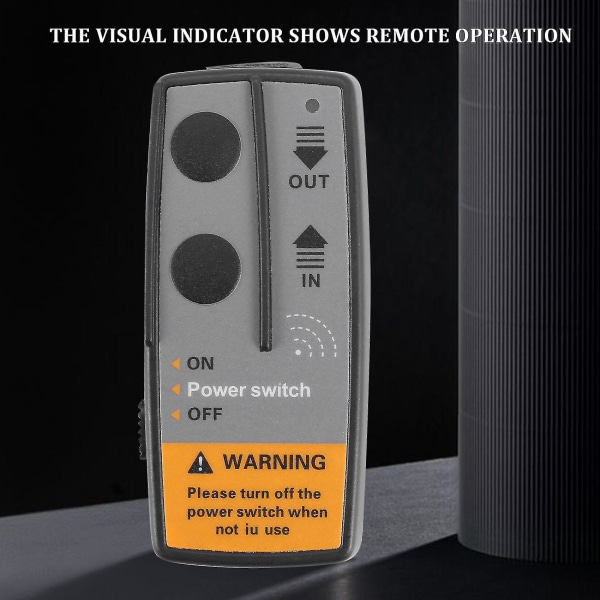 12v Winch Remote Control Kit Håndsett Kompatibel bil ATV Suv Utv Universal